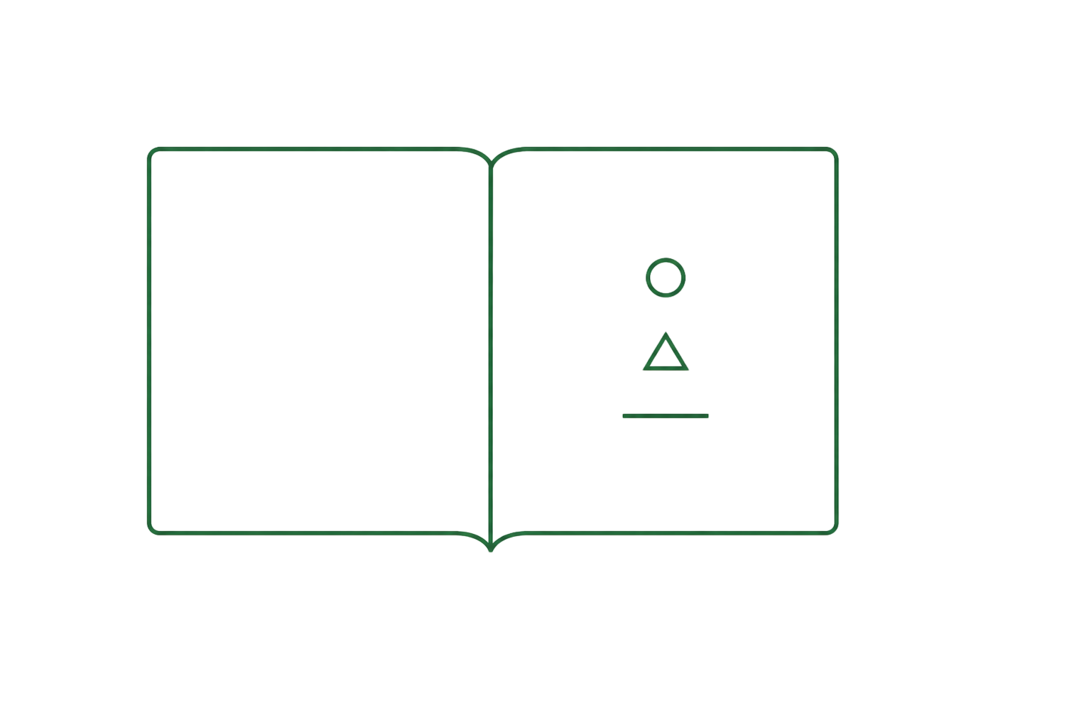 Reference books, index cards with diagrams, and analytical tools