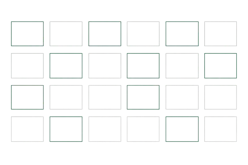 Card grid illustration representing archived entries